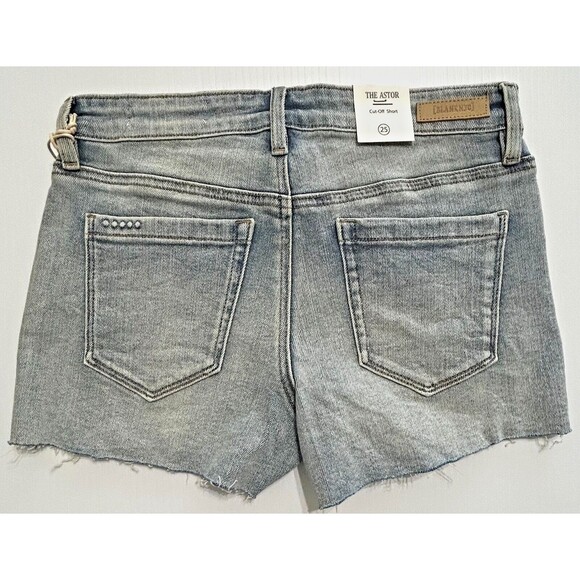 Blank NYC Womens‎ Denim Jean Shorts SIZE 25 BUNDLE Distressed Raw Hem 2 PAIR! - Picture 11 of 16